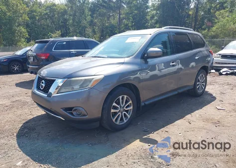 2016 Nissan Pathfinder S from USA, damaged, VIN 5N1AR2MN9GC628297